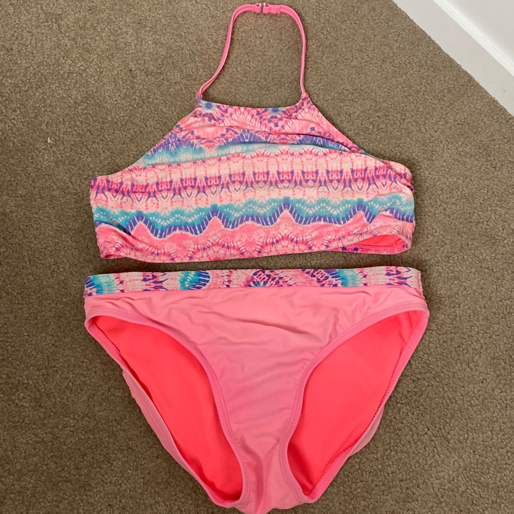 Pink Justice Bikini Set